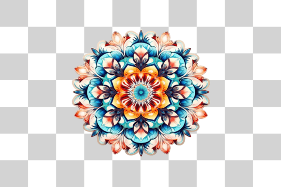 Download Abstract Floral Mandala Png Background - Floral mandala Collection