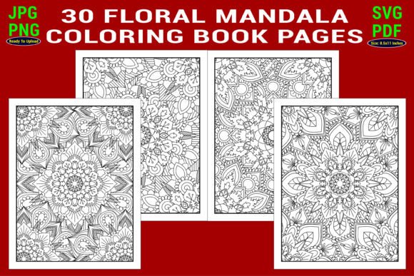 Download Floral Mandala Coloring Page for Adult - Premium Resources